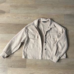 Cream Colored Shacket